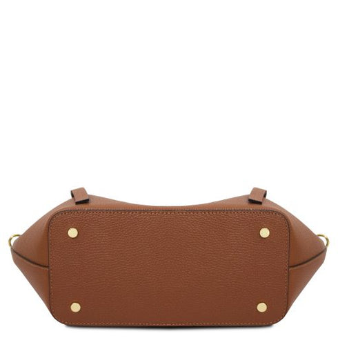 Legame - Leather shopping bag - Large size
